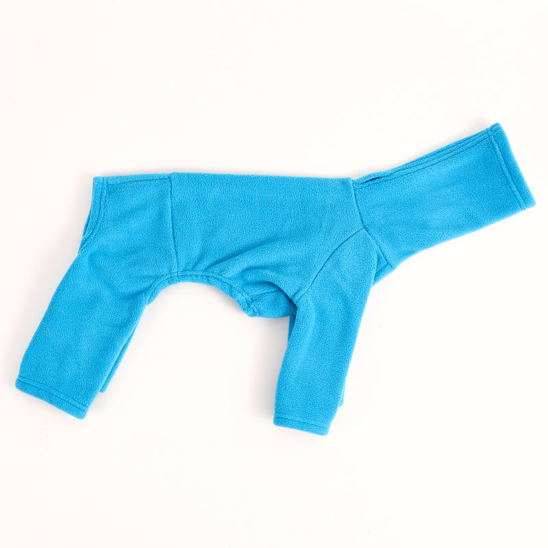 HKM-4303933 Warm Double-Sided Fleece Clothes for Doberman - Khaki, Sky Blue, Rose Colors Available
