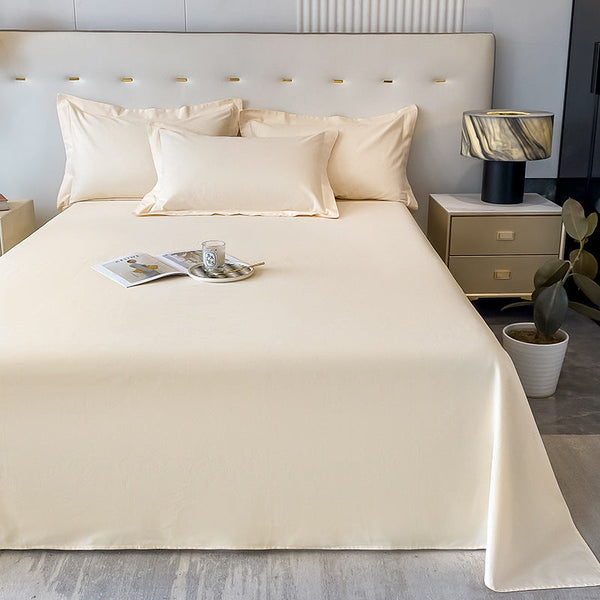 HKM-430547 Solid Color Cotton Coverlet Set with Pillowcases - Multiple Sizes Available