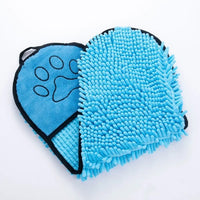 HKM-4306621 Soft Quick-Dry Dog Bath Towel - Absorbent Pet Cleaning Robe, Durable Fiber Design, 62x23 CM