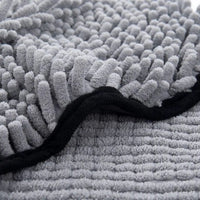 HKM-4306621 Soft Quick-Dry Dog Bath Towel - Absorbent Pet Cleaning Robe, Durable Fiber Design, 62x23 CM