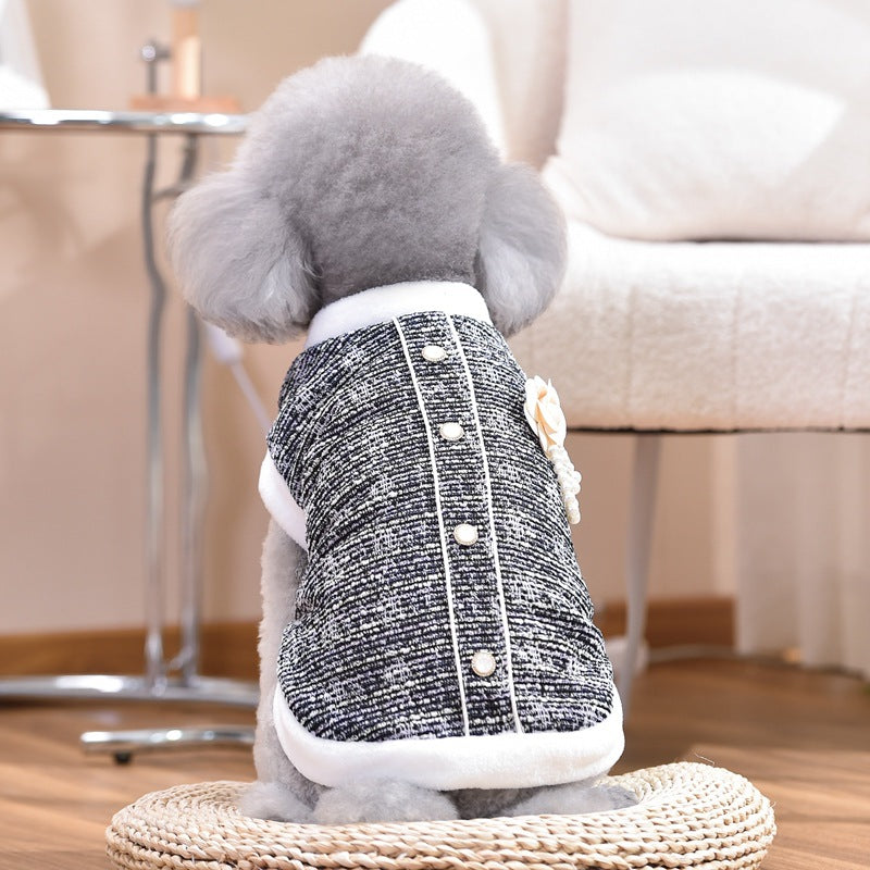 HKM-4307133 Cat Sausage Jacket in Black and Purple – Available in XS to 4L, Made of Durable PU Material
