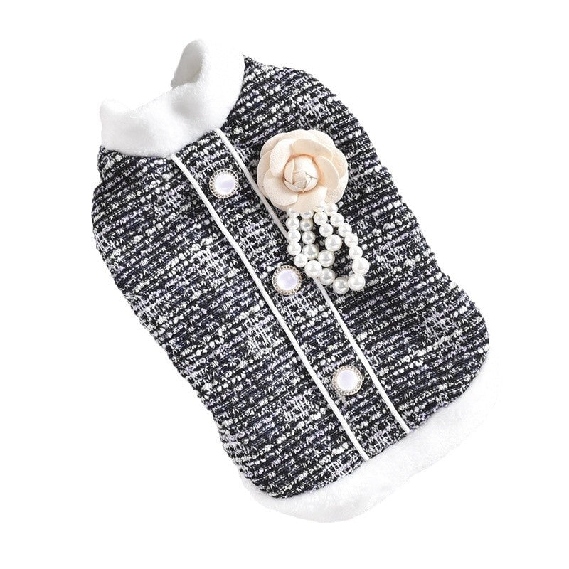 HKM-4307133 Cat Sausage Jacket in Black and Purple – Available in XS to 4L, Made of Durable PU Material