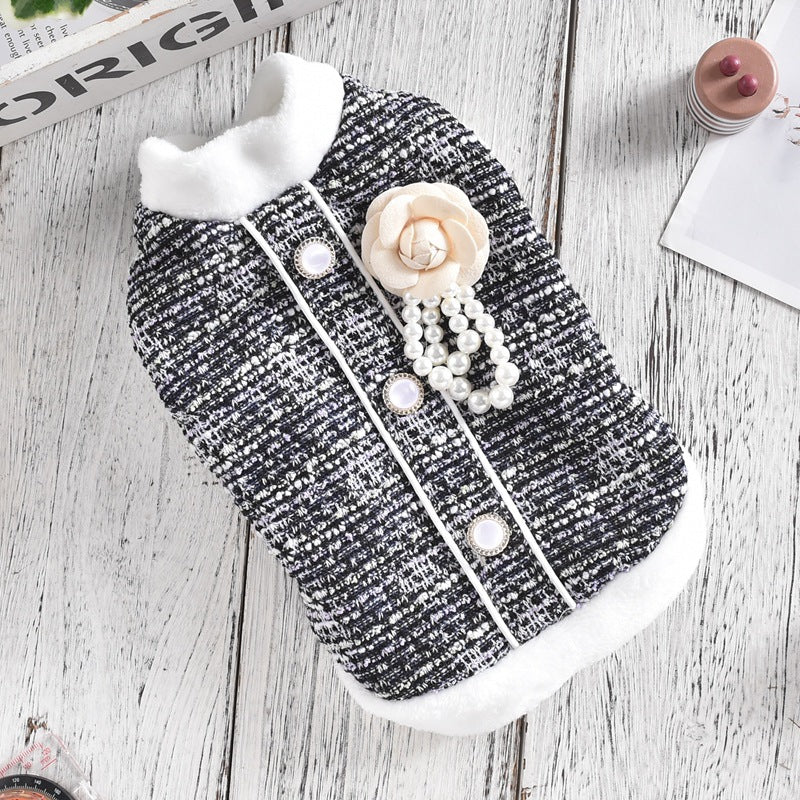 HKM-4307133 Cat Sausage Jacket in Black and Purple – Available in XS to 4L, Made of Durable PU Material
