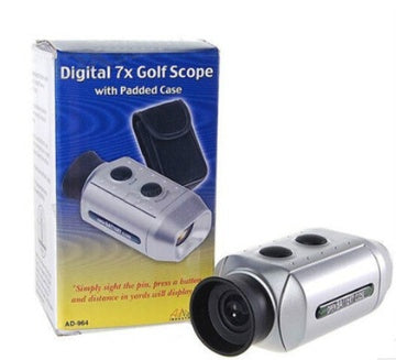 HKM-430739 Handheld Golf Range Finder 7X18 with Precision Optics and Dual Measurement Modes