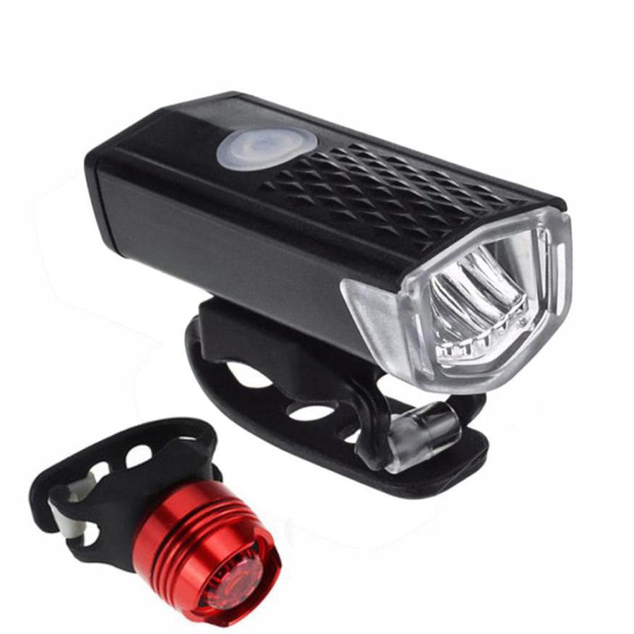 HKM-430739 USB Rechargeable Night Riding Bicycle Lights