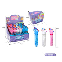 HKM-431187 Kids Bubble Blowing Wand Toy - Summer Fun Bubble Blower for Parties, Ages 5-7