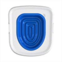 HKM-4312381 Reusable Cat Toilet Training Kit with Litter Mat, Connected Inner Ring Design for Easy Use