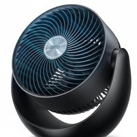 HKM-4312403 11 Inch Table Air Circulator Fan, 60ft Strong Airflow, 120° Adjustable Tilt, 20dB Low Noise, 3 Speed Settings, for Home and Office