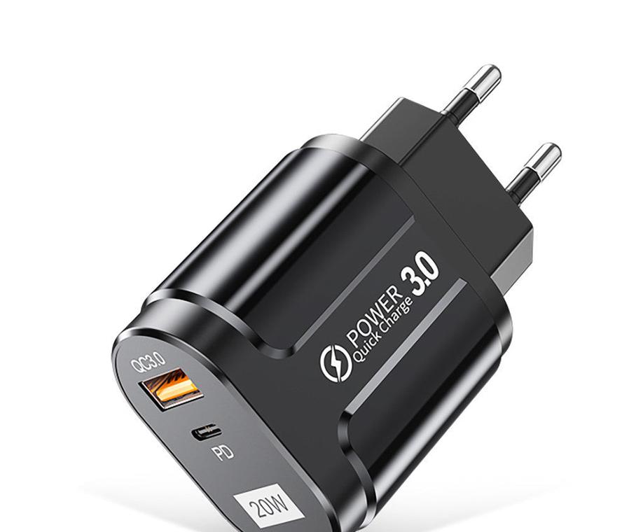 HKM-431251 USB Wall Charger for Huawei & Xiaomi Phones - Compatible with US, UK & European Plugs - 3000mA Direct Charge