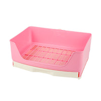 HKM-4312765 Rabbit Drawer Fence Toilet Anti-Spray - Plastic, 40x16x29cm, Available in Pink, Blue, Milky White