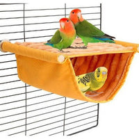 HKM-431315 Multi-Color Removable & Washable Wooden Hammock for Hamsters and Small Pets
