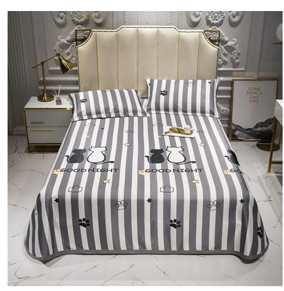 HKM-431379 Cooling Ice Silk Mat with Pillowcase Options - Various Colors and Sizes Available