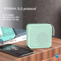 HKM-431379 Portable Dual Pairing Mini Speaker with TF Card and FM Radio, Wireless BT Surround Stereo Sound