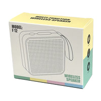 HKM-431379 Portable Dual Pairing Mini Speaker with TF Card and FM Radio, Wireless BT Surround Stereo Sound