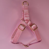 HKM-4314173 Flannel Pet Chest Harness for Dogs with Leash - Adjustable Sizes S to XL