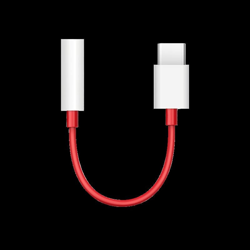 HKM-431443 Type-C to 3.5mm Audio Headphone Adapter Cable for OnePlus 6T