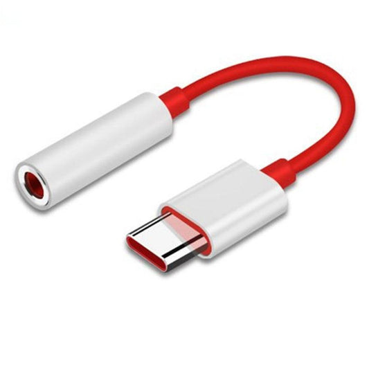 HKM-431443 Type-C to 3.5mm Audio Headphone Adapter Cable for OnePlus 6T