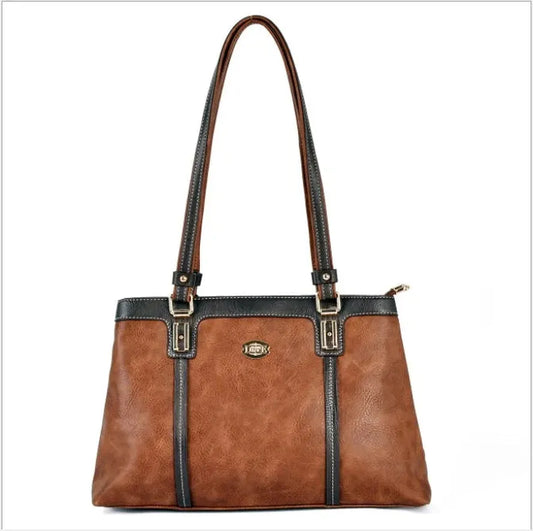 HKM-431443 Women’s PU Leather Crossbody Handbag - 53cm x 23cm x 28cm