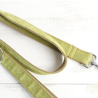 HKM-4314685 Soft Comfort Dog Collar in Green and Blue - Various Sizes Available