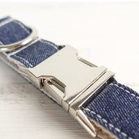 HKM-4314685 Soft Comfort Dog Collar in Green and Blue - Various Sizes Available