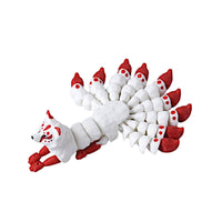 HKM-4315709 Nine-Tailed Fox Figurine with Exquisite Details and Enchanting Design
