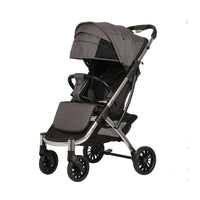 HKM-431571 Lightweight Foldable Baby Stroller with 20KG Capacity and Flax-Aluminium Frame for Toddlers