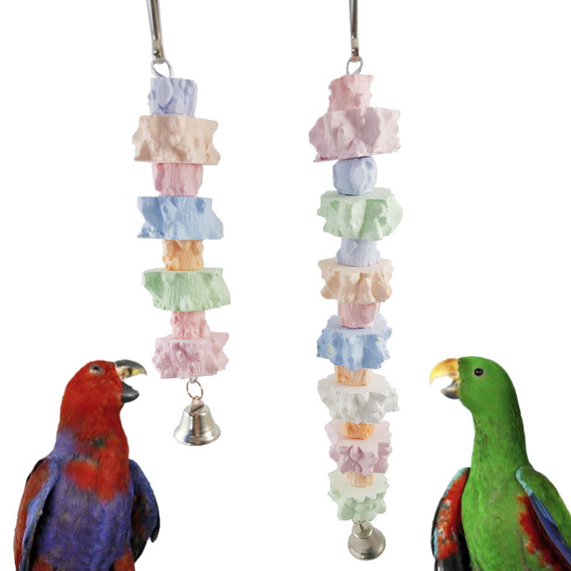 HKM-431635 Molar String Toy for Birds, Small and Large Sizes - Entertain Pets Like Parrots, Cats, and More