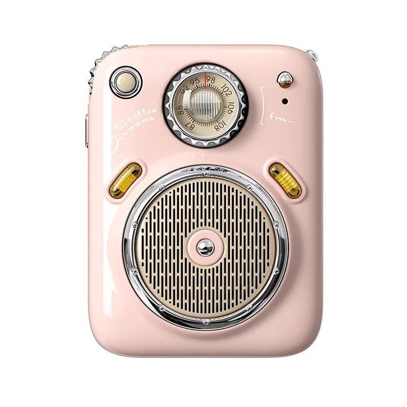 HKM-431699 Compact Bluetooth Speaker with FM Radio, 10+ Hours Playtime, Portable Design