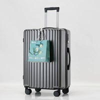 HKM-431763 Lightweight Soft Suitcase Luggage Set with Wheels - Three-Piece Travel Collection