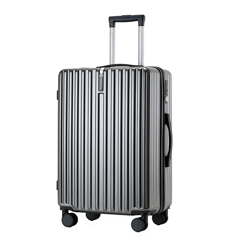 HKM-431763 Lightweight Soft Suitcase Luggage Set with Wheels - Three-Piece Travel Collection