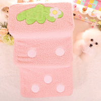 HKM-4318141 Pet Climbing Ladder with Bubble Velvet Dog Steps - Soft Lamb Wool, Pink & Big Red, 65cm Length