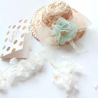 HKM-4319677 Bamboo Dragonfly Pet Hats for Small and Medium Dogs and Cats - Various Floral Designs