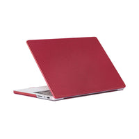 HKM-432083 Carbon Fiber Hard Shell Laptop Case for MacBook Air 13.6" (2022 M2, A2681)