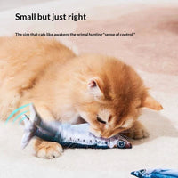 HKM-4321469 Gravity Jumping Fish Cat Toy - Interactive Swaying Simulation in Multiple Colors