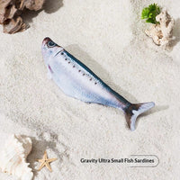 HKM-4321469 Gravity Jumping Fish Cat Toy - Interactive Swaying Simulation in Multiple Colors
