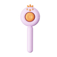 HKM-4322109 Pet Grooming Brush for Cats and Dogs - Self-Cleaning Slicker Comb for Long or Short Hair, Reduces Tangles and Loose Fur