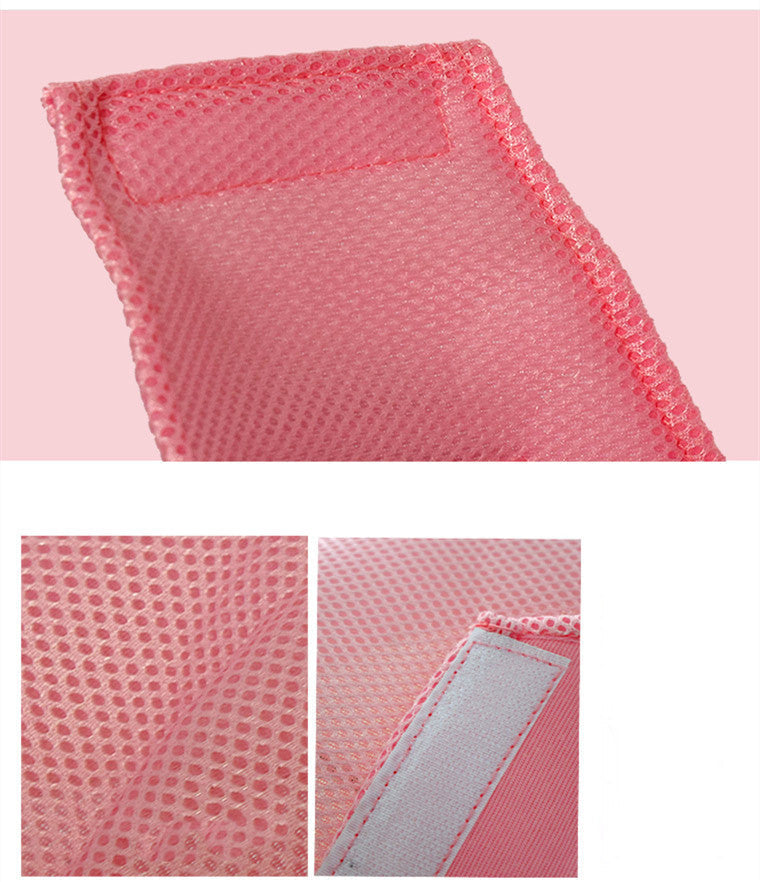 HKM-4322237 Washable Cat and Dog Hammock Nest - Comfortable and Breathable Pet Bed in Pink, Gray, and White