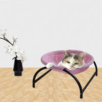 HKM-4322237 Washable Cat and Dog Hammock Nest - Comfortable and Breathable Pet Bed in Pink, Gray, and White