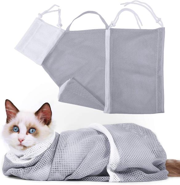 HKM-4322493 Cat Bathing Bag for Easy Home Grooming and Care