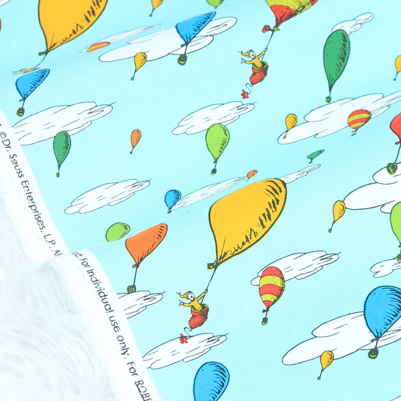 HKM-432339 Cotton Fabric with Nordic Style Sky Print for DIY Projects