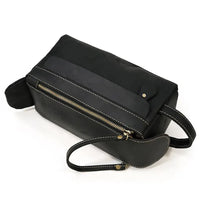 HKM-432595 Genuine Leather Unisex Travel Dopp Kit Toiletry Bag - QB1002