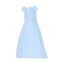 HKM-4327229 Cute Plaid Cotton Dog Cloak and Cat Cover in Pink and Blue, Various Sizes Available