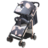 HKM-432723 Lightweight Foldable Stroller with Sunshade Canopy - Compact Baby Pram for Easy Travel