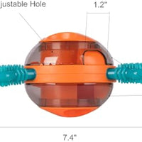HKM-4327869 Interactive Chew Toy for Dogs - Mental Stimulation, Slow Feeder & Treat Dispenser for Small & Medium Breeds