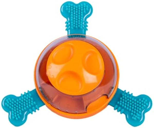 HKM-4327869 Interactive Chew Toy for Dogs - Mental Stimulation, Slow Feeder & Treat Dispenser for Small & Medium Breeds
