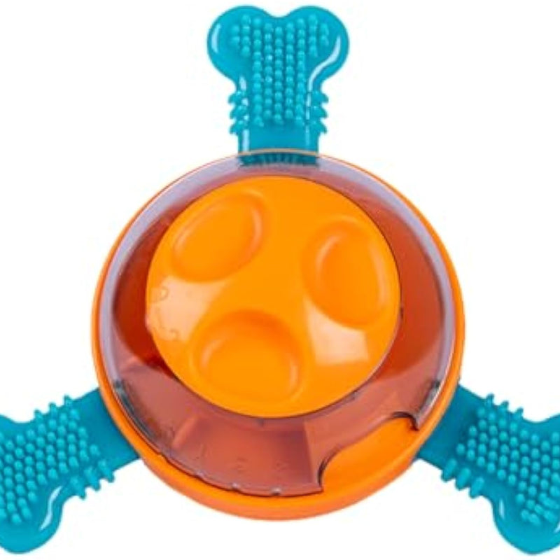 HKM-4327869 Interactive Chew Toy for Dogs - Mental Stimulation, Slow Feeder & Treat Dispenser for Small & Medium Breeds