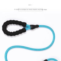 HKM-4330173 Reflective Nylon Pet Traction Rope - Available in Multiple Colors and Lengths