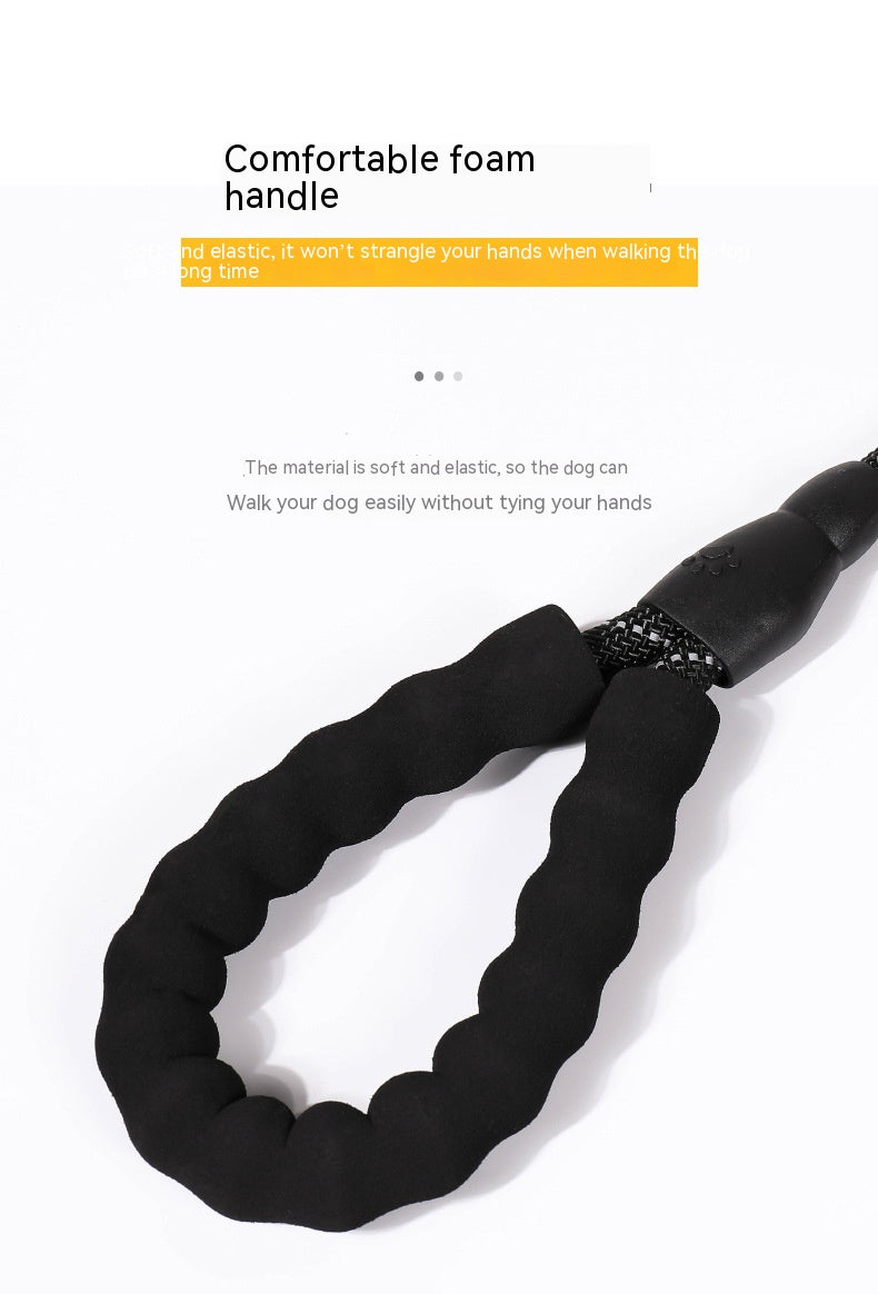 HKM-4330173 Reflective Nylon Pet Traction Rope - Available in Multiple Colors and Lengths