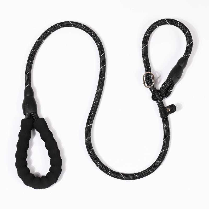 HKM-4330173 Reflective Nylon Pet Traction Rope - Available in Multiple Colors and Lengths