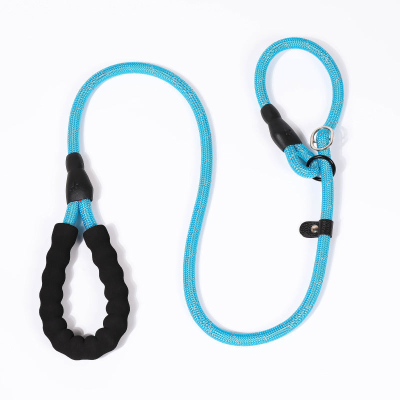 HKM-4330173 Reflective Nylon Pet Traction Rope - Available in Multiple Colors and Lengths